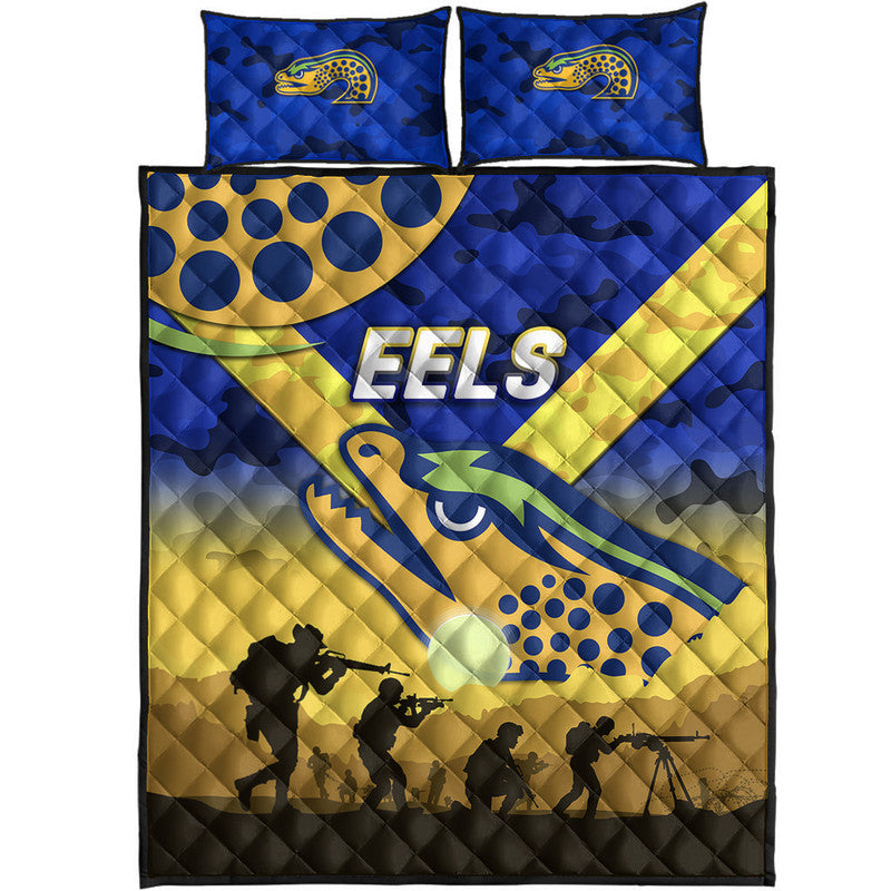 parramatta-eels-anzac-2022-quilt-bed-set-simple-style-blue