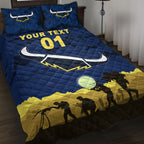 custom-personalised-north-queensland-cowboys-anzac-2022-quilt-bed-set-simple-style-blue