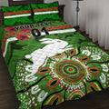 custom-personalised-south-sydney-rabbitohs-anzac-2022-quilt-bed-set-indigenous-vibes-green