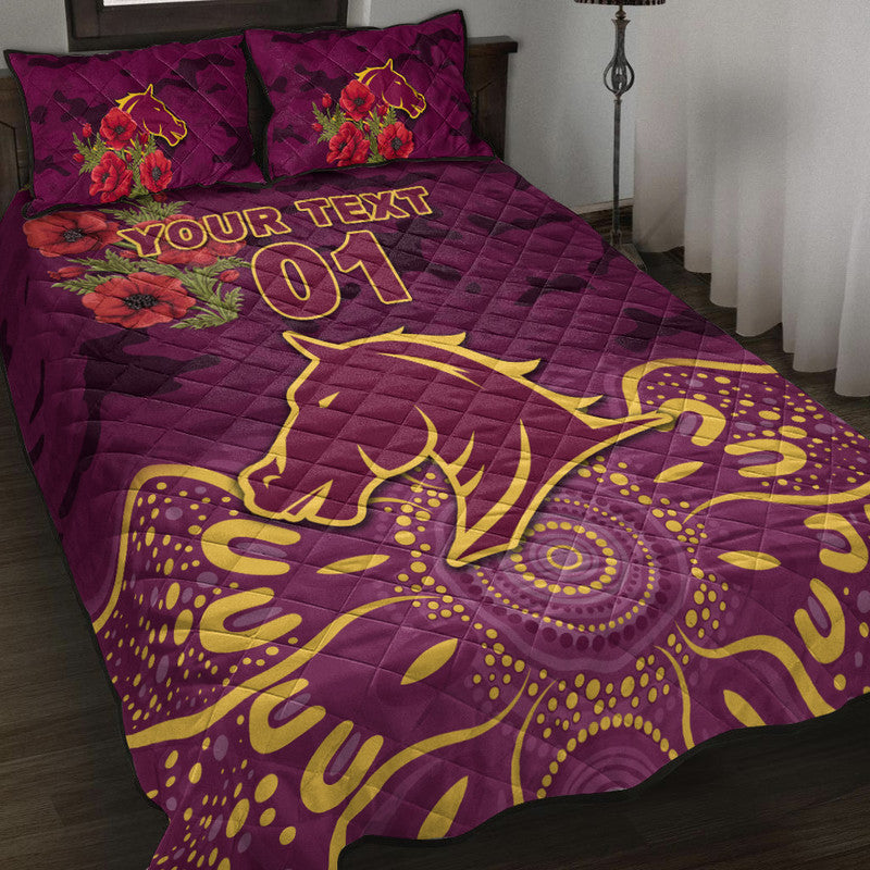 custom-personalised-brisbane-broncos-anzac-2022-quilt-bed-set-indigenous-vibes