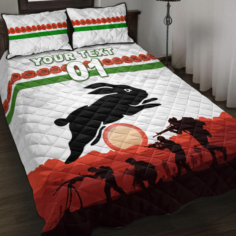 custom-personalised-south-sydney-rabbitohs-anzac-2022-quilt-bed-set-simple-style-white