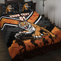 custom-personalised-wests-tigers-anzac-2022-quilt-bed-set-simple-style