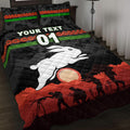 custom-personalised-south-sydney-rabbitohs-anzac-2022-quilt-bed-set-simple-style-black