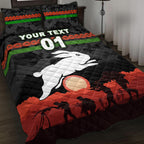 custom-personalised-south-sydney-rabbitohs-anzac-2022-quilt-bed-set-simple-style-black