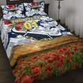 custom-personalised-north-queensland-cowboys-anzac-2022-quilt-bed-set-poppy-flowers-vibes-white
