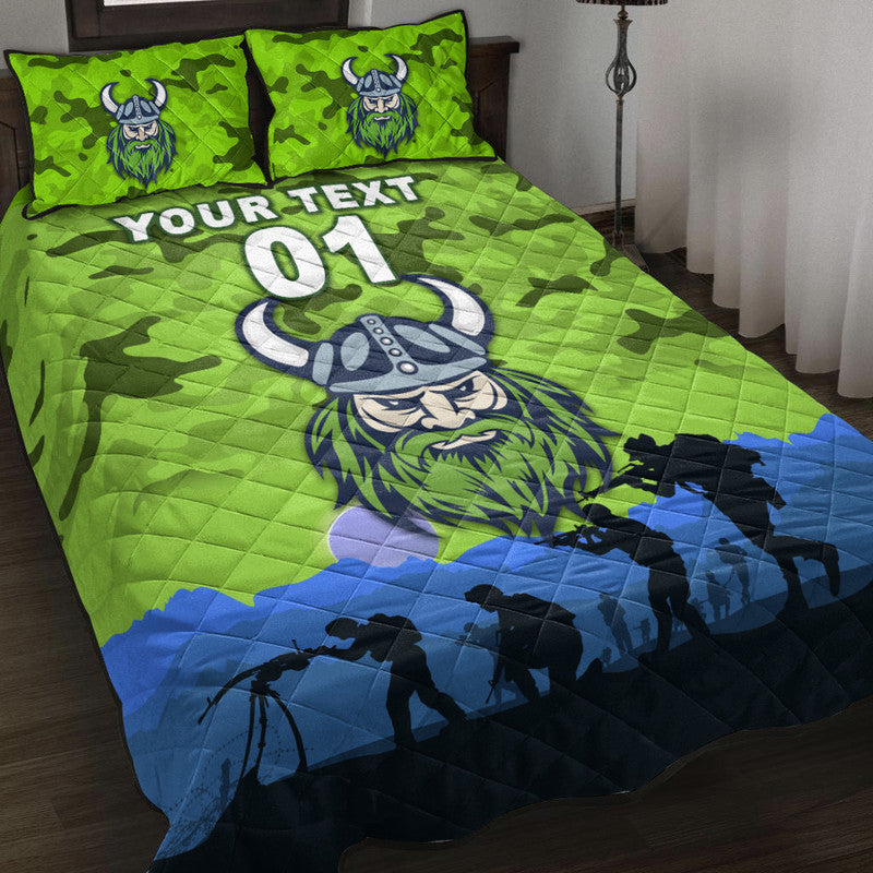 custom-personalised-canberra-raiders-anzac-2022-quilt-bed-set-simple-style