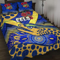 parramatta-eels-anzac-2022-quilt-bed-set-indigenous-vibes-blue