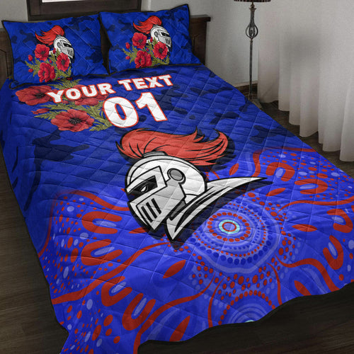 custom-personalised-newcastle-knights-anzac-2022-quilt-bed-set-indigenous-vibes