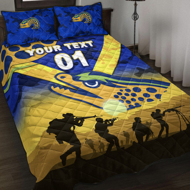 custom-personalised-parramatta-eels-anzac-2022-quilt-bed-set-simple-style-blue