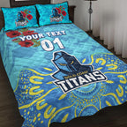 custom-personalised-gold-coast-titans-anzac-2022-quilt-bed-set-indigenous-vibes