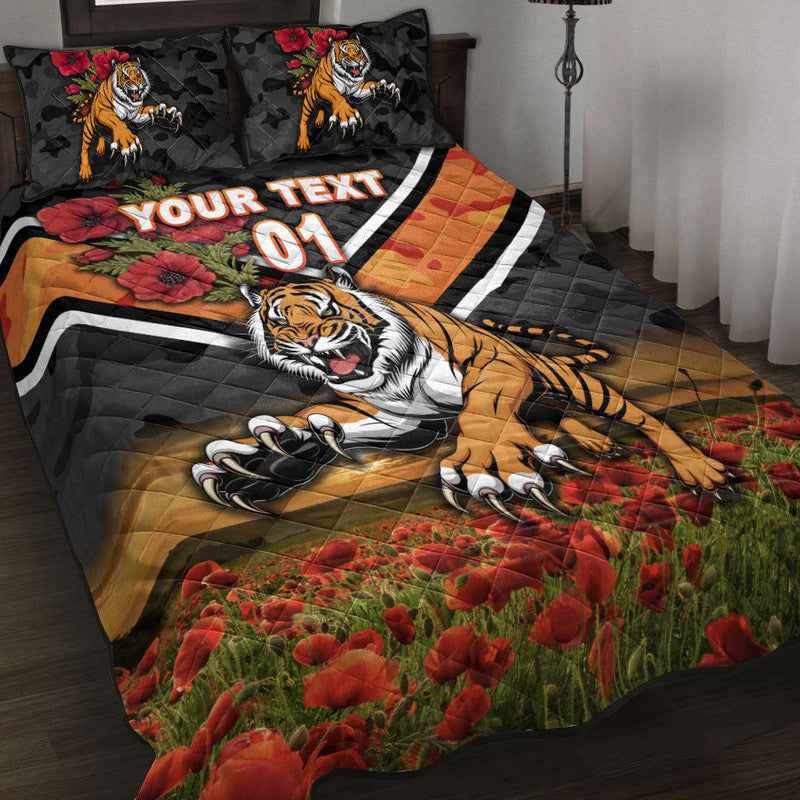 custom-personalised-wests-tigers-anzac-2022-quilt-bed-set-poppy-flowers-vibes