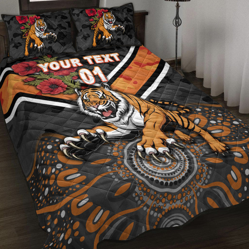 custom-personalised-wests-tigers-anzac-2022-quilt-bed-set-indigenous-vibes