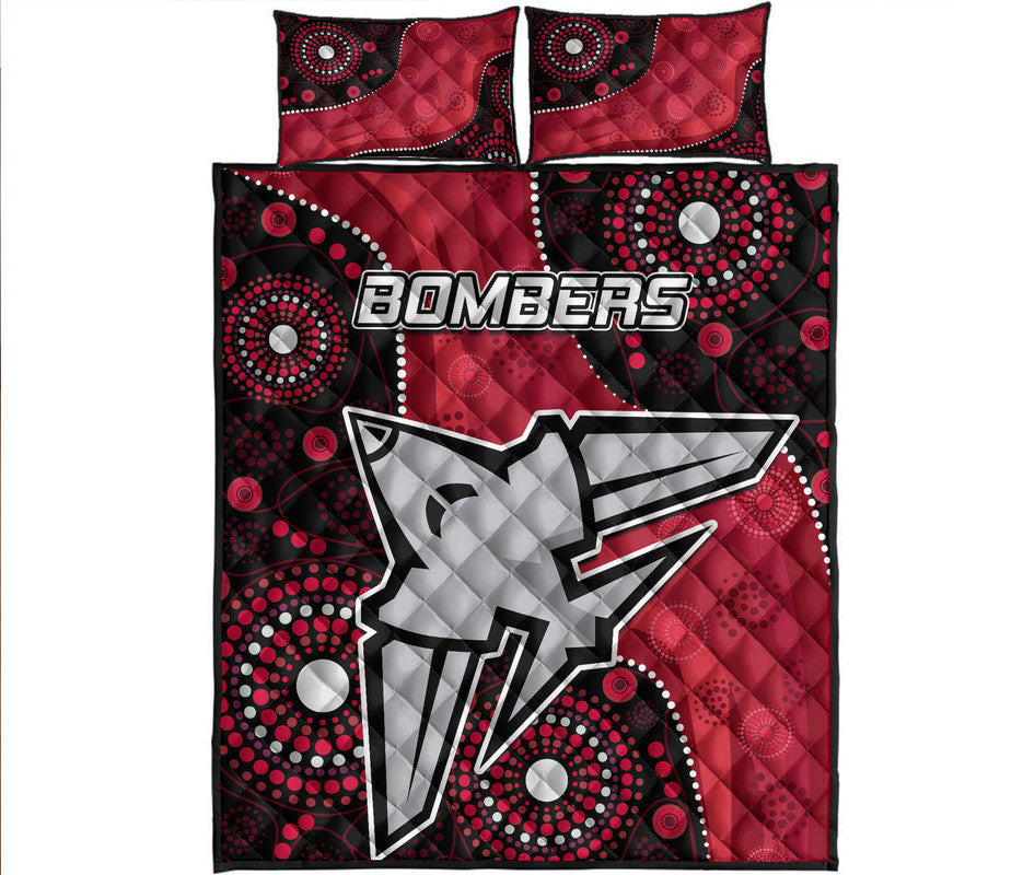 essendon-football-aboriginal-bombers-quilt-bed-set