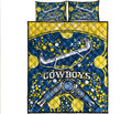 cowboys-rugby-quilt-bed-set-boomerang-indigenous-dots