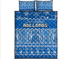bulldogs-aboriginal-canterbury-bankstown-christmas-vibe-quilt-bed-set