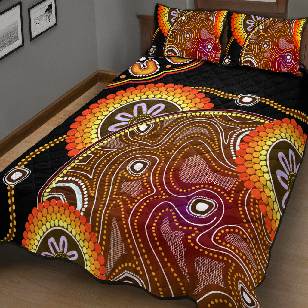 aboriginal-quilt-bed-set-sun-rise-indigenous-vibe