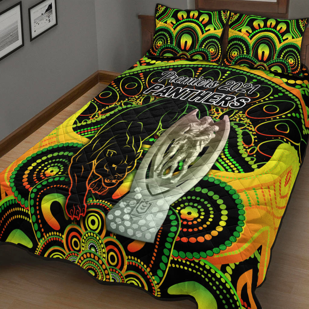 penrith-panthers-quilt-bed-set-2021-indigenous-premiers-trophy
