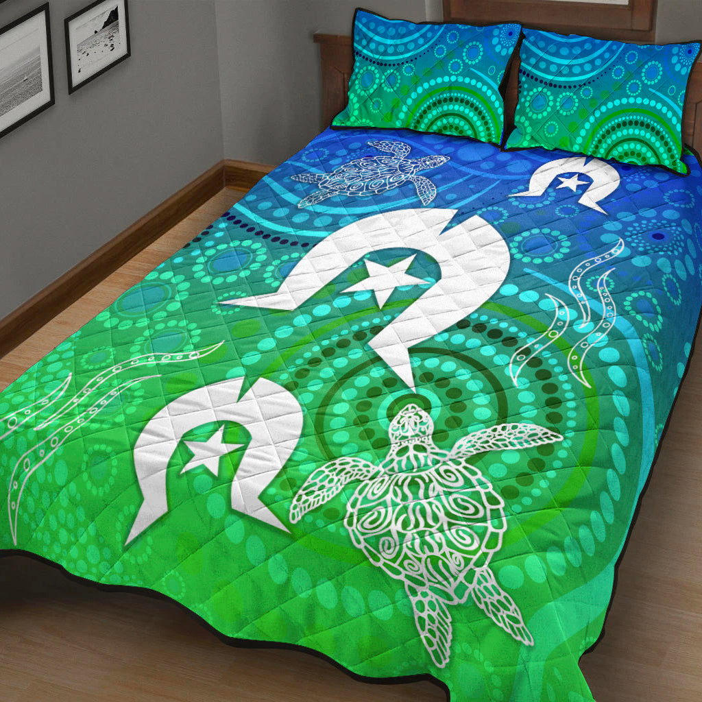 aboriginal-torres-strait-islands-quilt-bed-set-simple-style
