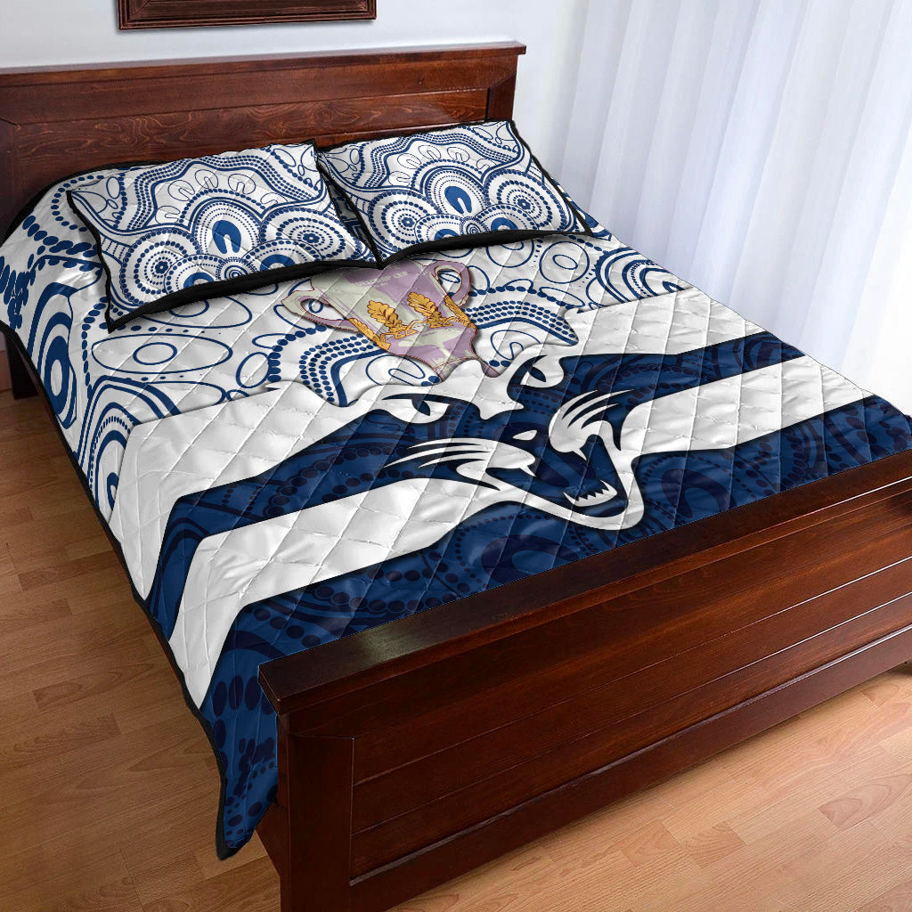 geelong-cats-indigenous-quilt-bed-set-football-2021-premiers-trophy