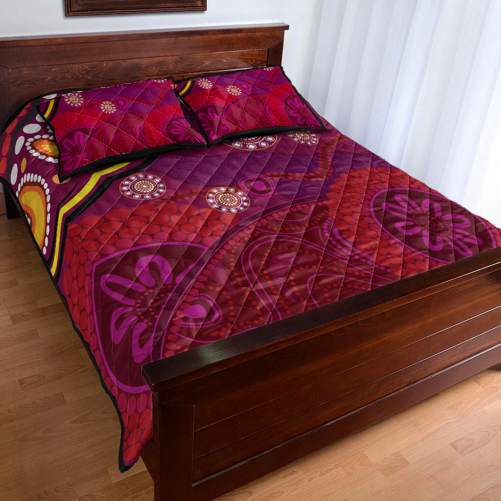 queensland-maroons-aboriginal-quilt-bed-set-indigenous-vibes