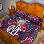 melbourne-demons-indigenous-quilt-bed-set-football-2021-premiers-trophy