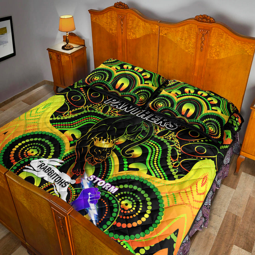penrith-panthers-quilt-bed-set-2021-indigenous-premiers-the-king