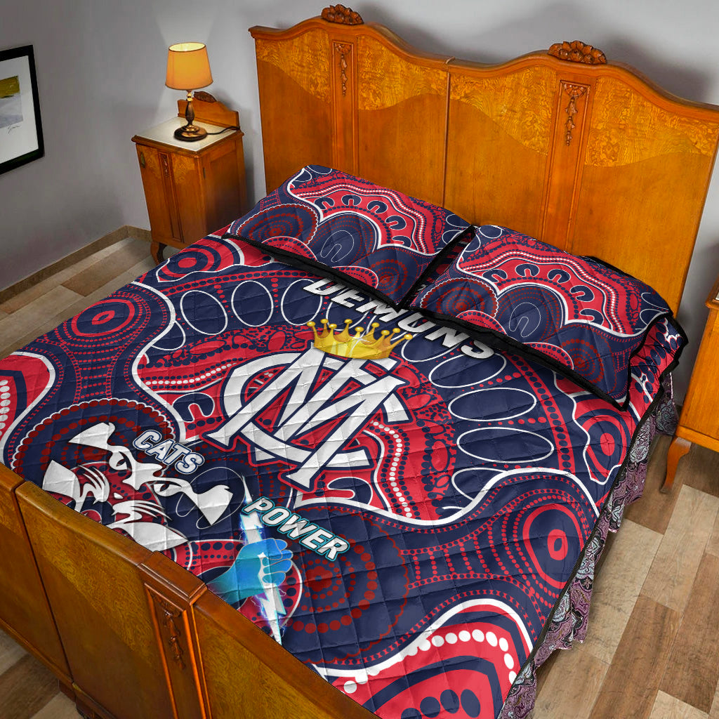 melbourne-demons-indigenous-quilt-bed-set-football-2021-premiers-the-king