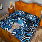 port-adelaide-power-indigenous-quilt-bed-set-football-2021-premiers-trophy