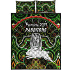 south-sydney-rabbitohs-quilt-bed-set-2021-indigenous-premiers-trophy-black