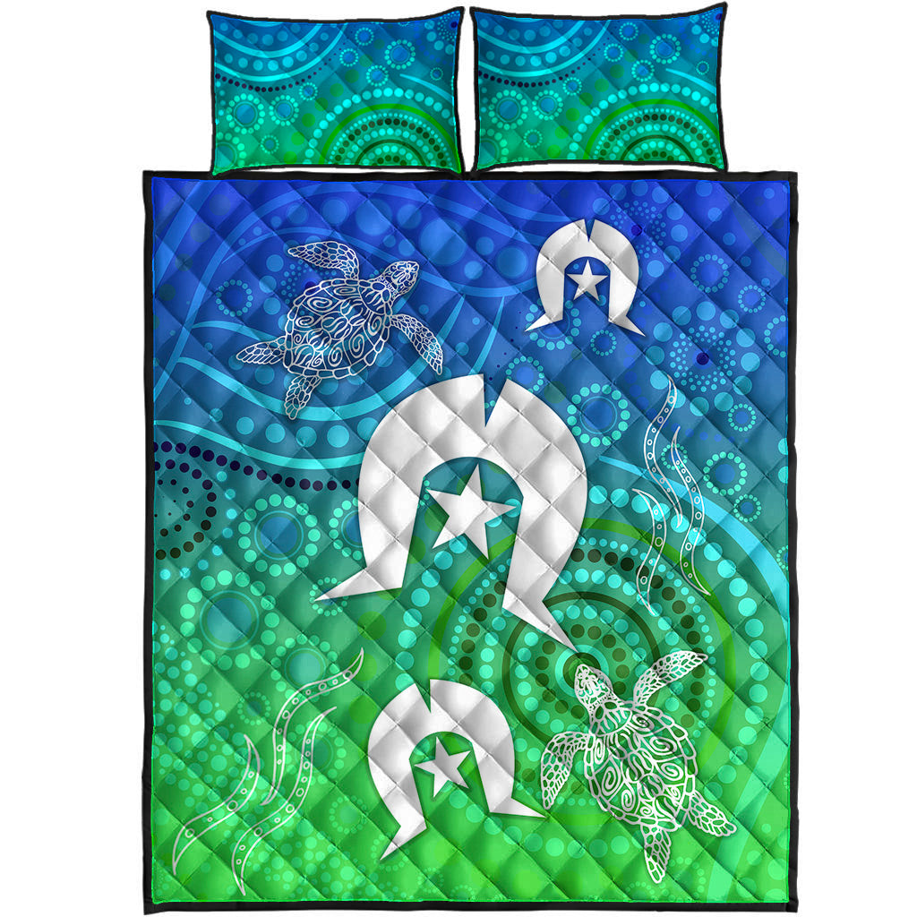 aboriginal-torres-strait-islands-quilt-bed-set-simple-style