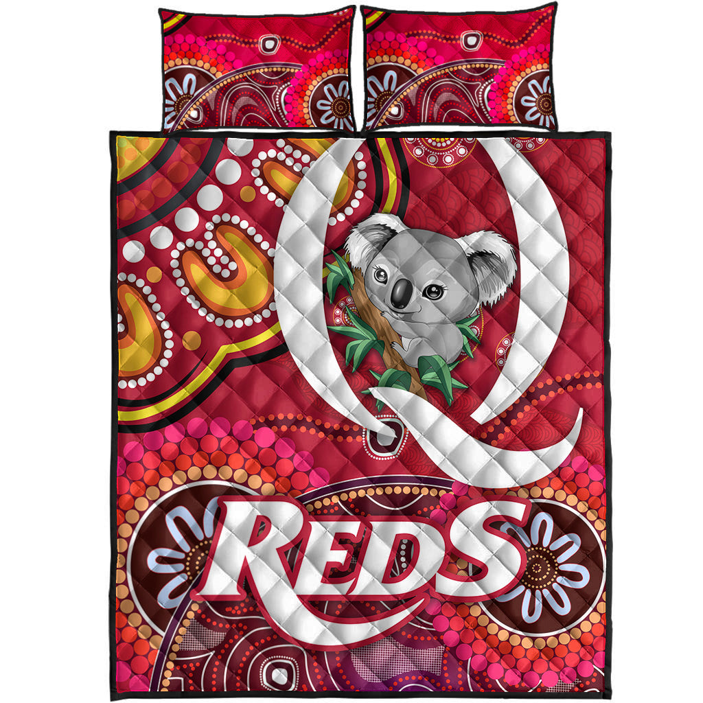 queensland-reds-aboriginal-quilt-bed-set-koala-indigenous-vibes