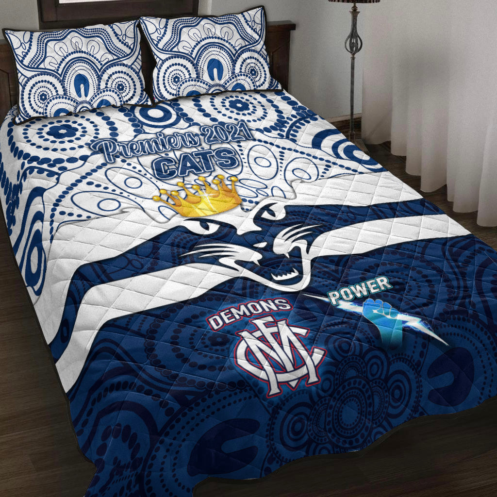 geelong-cats-indigenous-quilt-bed-set-football-2021-premiers-the-king
