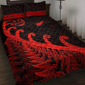 new-zealand-rugby-maori-quilt-bed-set-silver-fern-koru-vibes-red