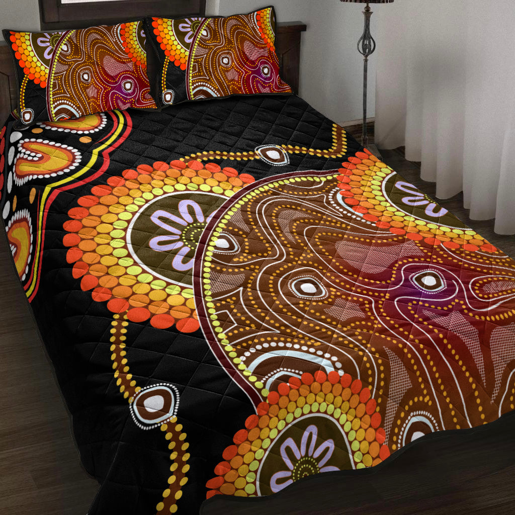 aboriginal-quilt-bed-set-sun-rise-indigenous-vibe