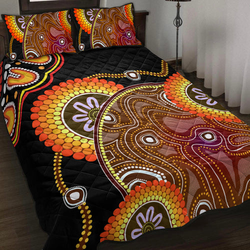 aboriginal-quilt-bed-set-sun-rise-indigenous-vibe