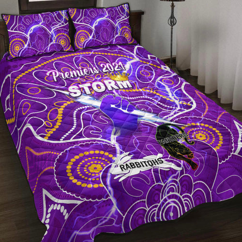 melbourne-storm-quilt-bed-set-2021-indigenous-premiers-the-king