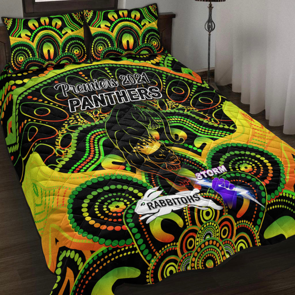 penrith-panthers-quilt-bed-set-2021-indigenous-premiers-the-king