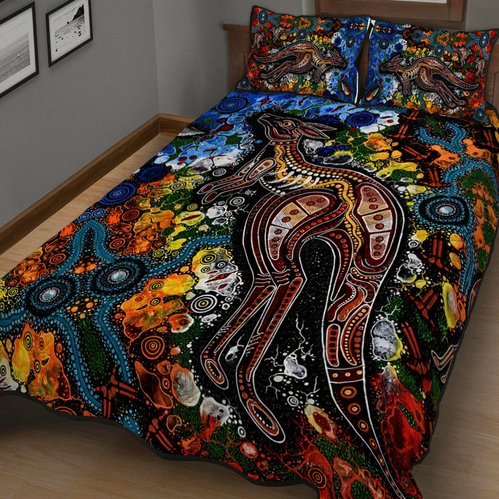 kangaroos-indigenous-quilt-bed-set-australia