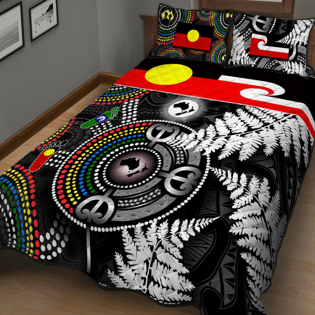 aboriginal-and-maori-quilt-bed-set-culture-style