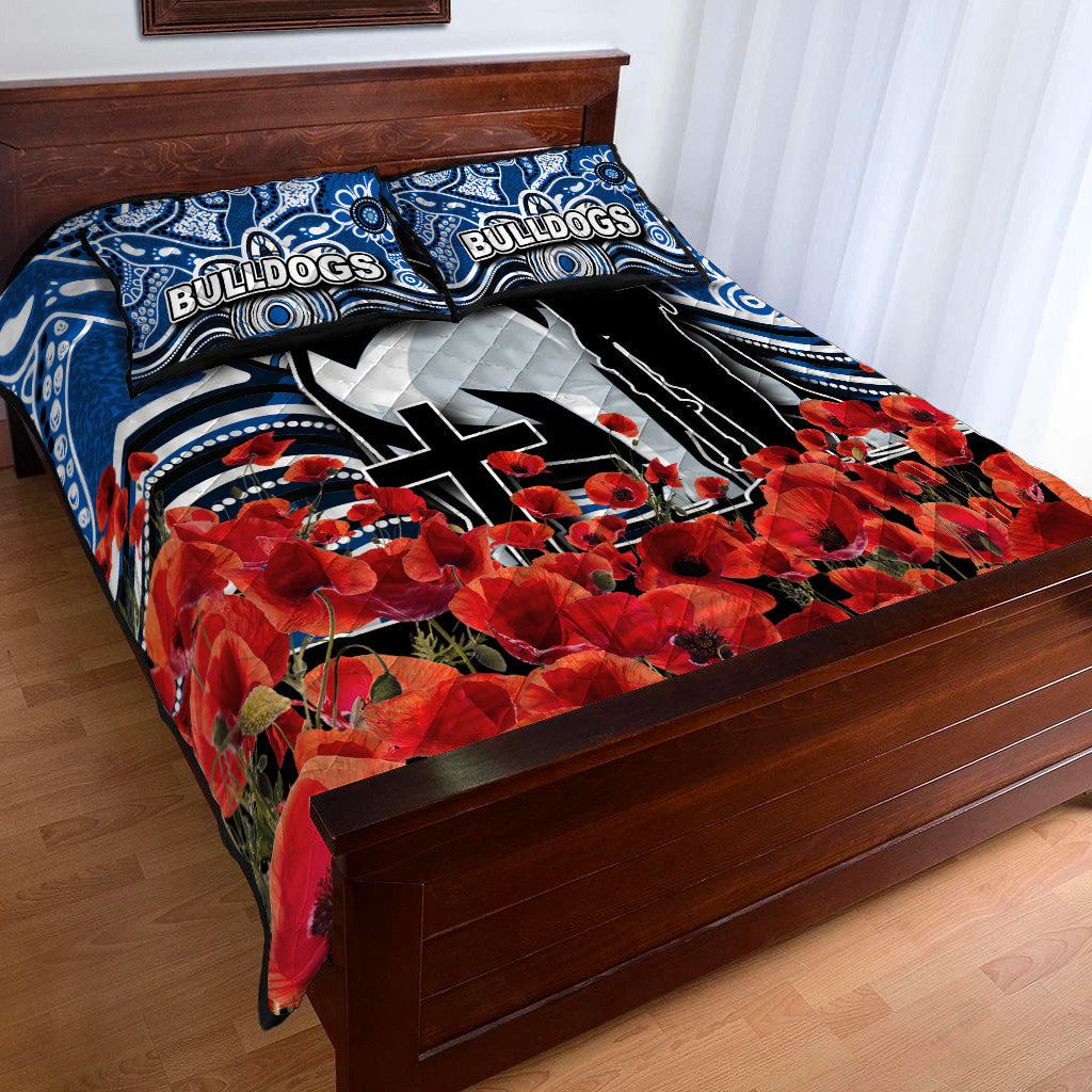 canterbury-bankstown-bulldogs-quilt-bed-set-anzac-day-poppy-flowers-with-aboriginal