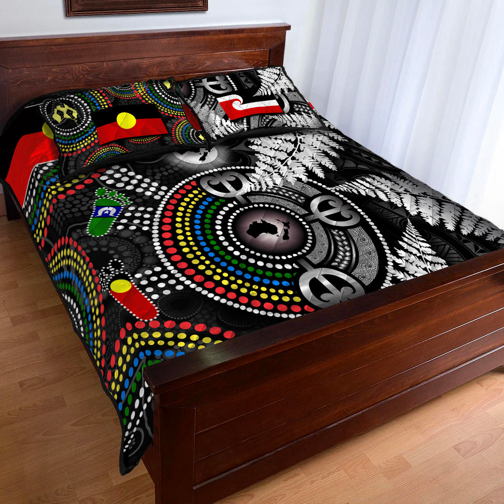 aboriginal-and-maori-quilt-bed-set-culture-style