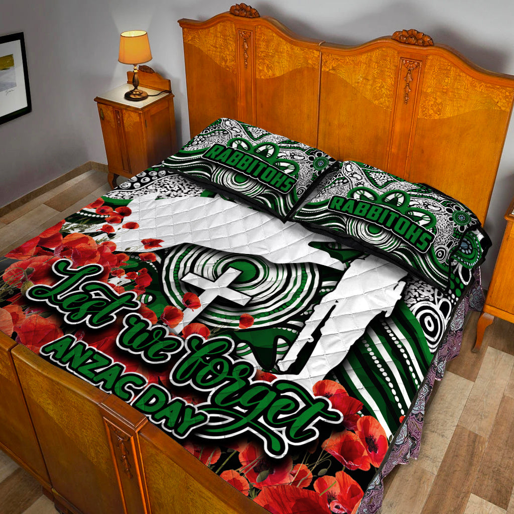rabbitohs-quilt-bed-set-anzac-day-poppy-flowers-with-aboriginal
