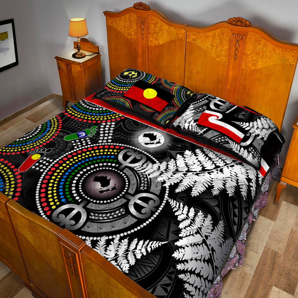 aboriginal-and-maori-quilt-bed-set-culture-style