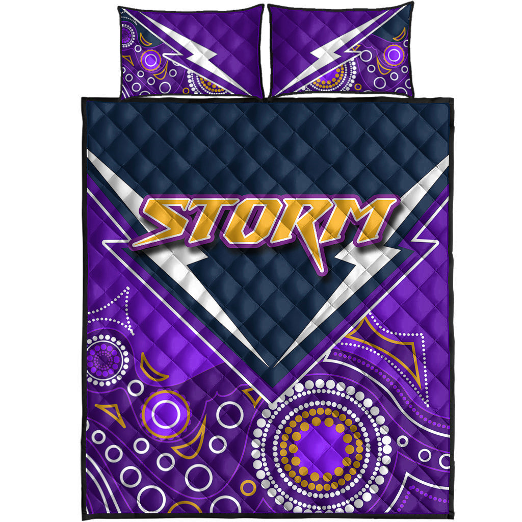 melbourne-storm-quilt-bed-set-aboriginal