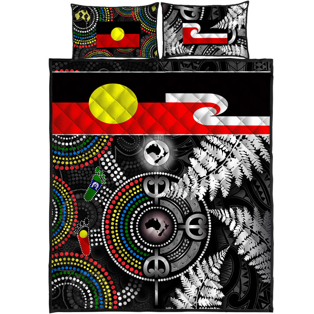 aboriginal-and-maori-quilt-bed-set-culture-style