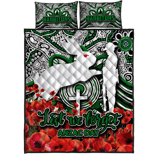 rabbitohs-quilt-bed-set-anzac-day-poppy-flowers-with-aboriginal