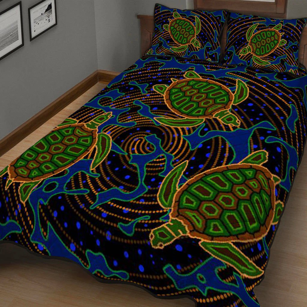 turtle-quilt-bedding-set-aboriginal-no-2