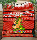 Australia Christmas Kagaroo Aboriginal Pattern