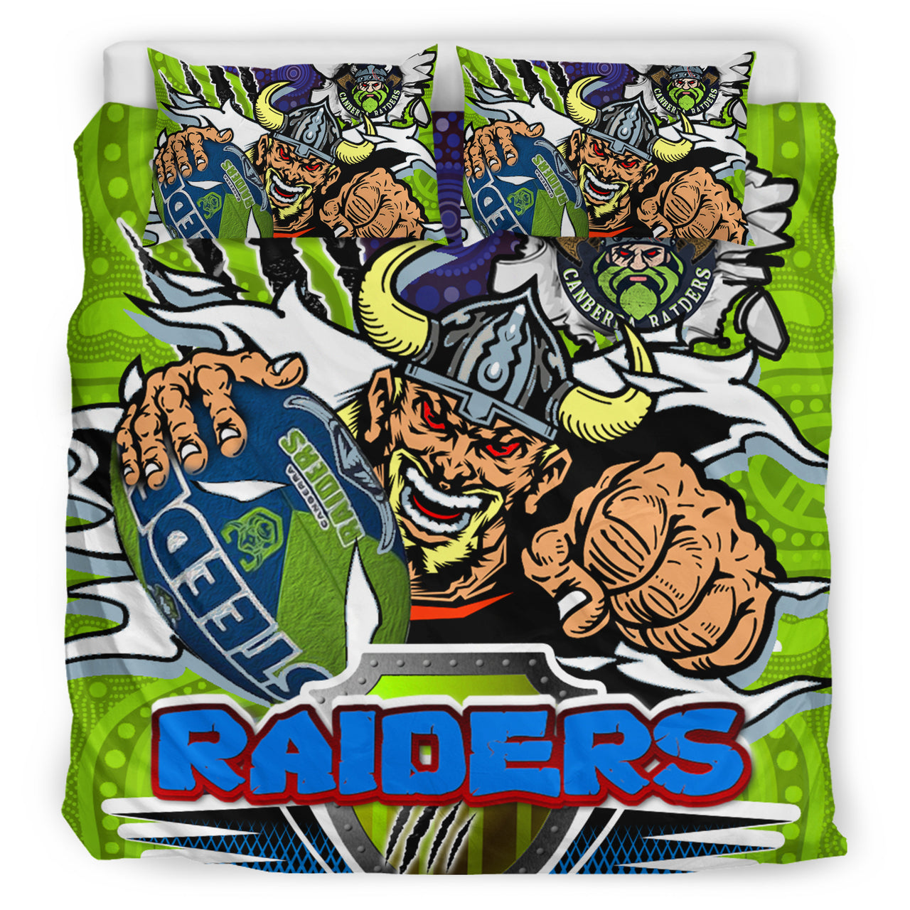 raiders-rugby-custom-aboriginal-bedding-set-the-indigenous-vikings-power-scratch-style