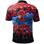 roosters-rugby-polo-shirt-custom-anzac-rooster-with-aboriginal-patterns-poppy-polo-shirt